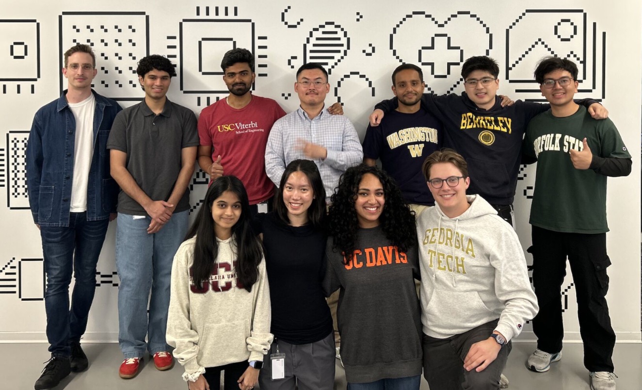 Lightmatter intern cohort group photo